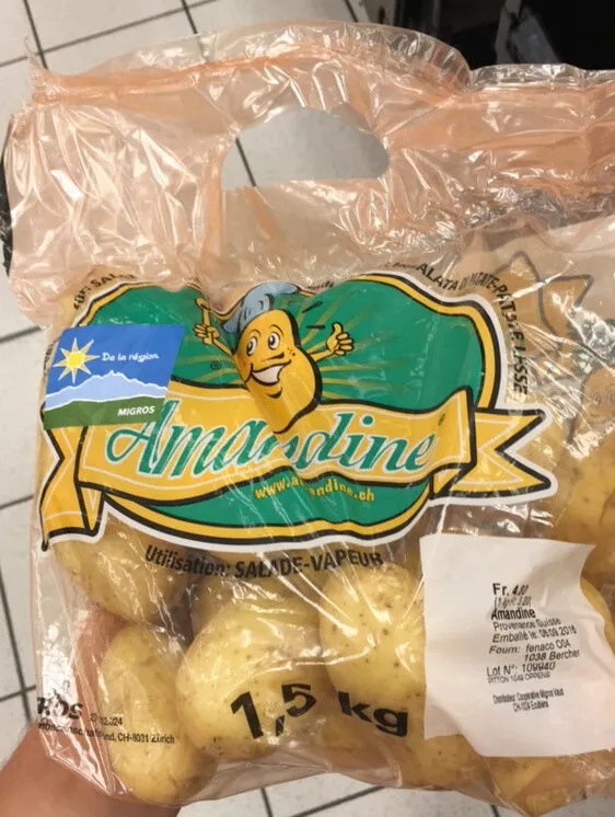 Pommes de terre Amandine