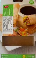 Vegetable spring rolls