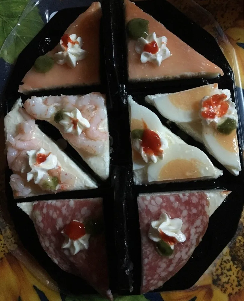 Mini canapés assortis