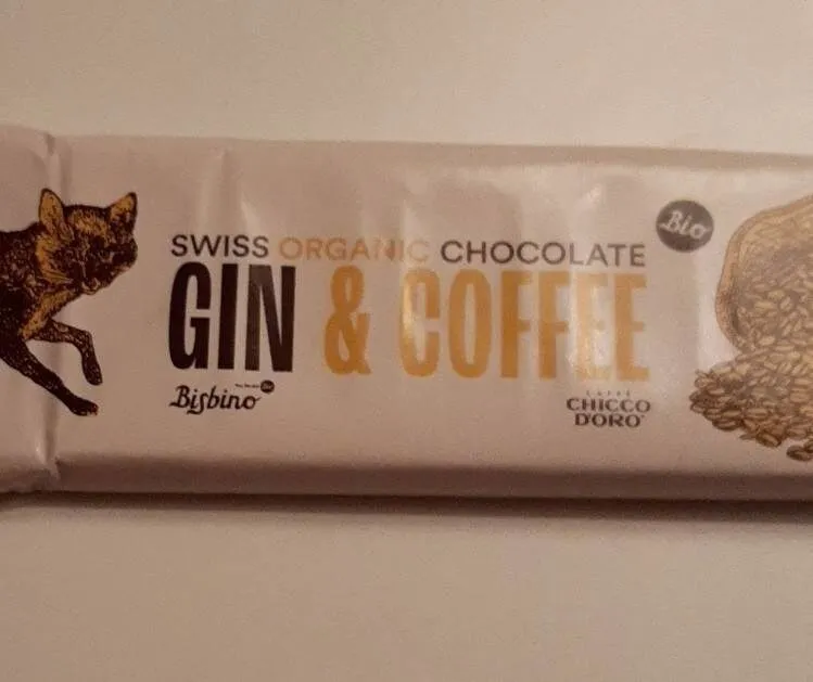 Gin and coffee chocolate