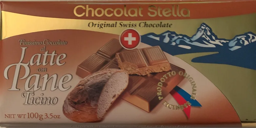 Cioccolato al latte con pane