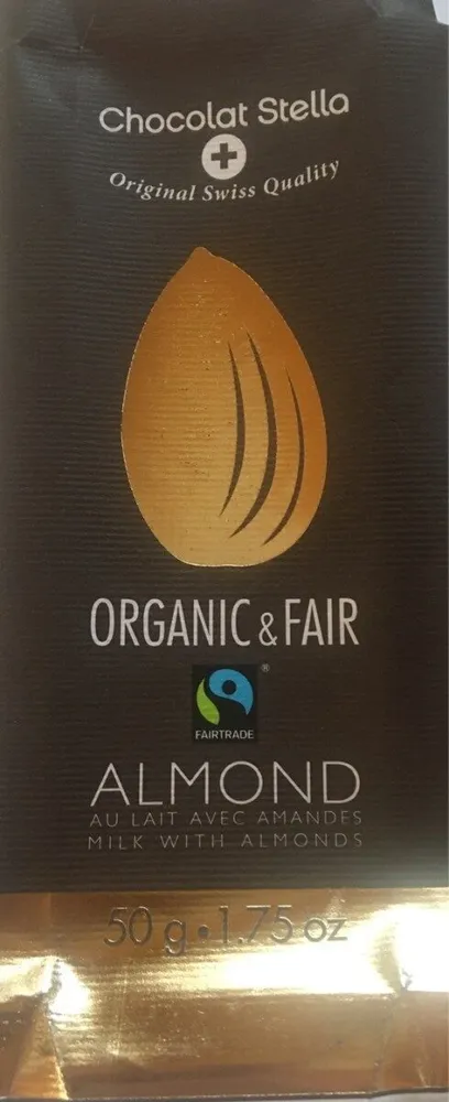 Chocolat Stella Amandes
