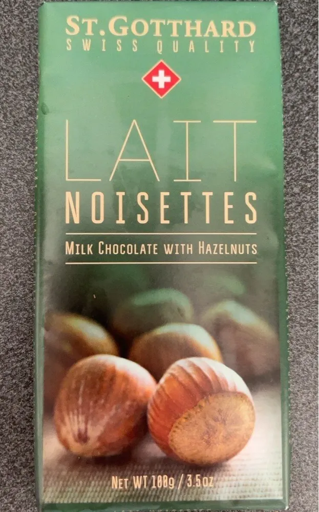 Lait noisettes