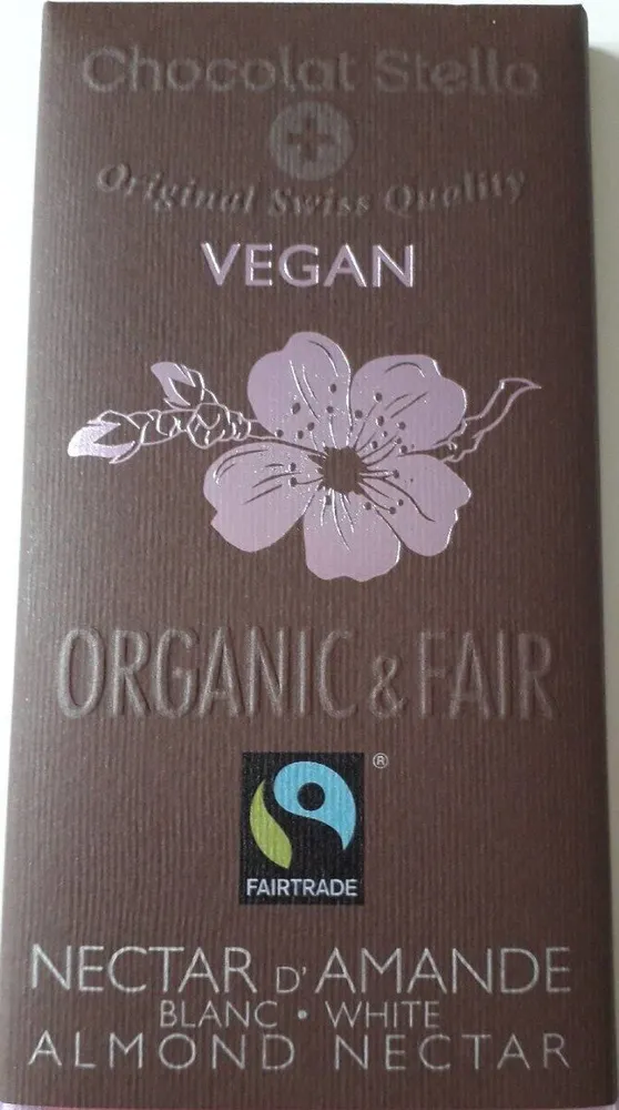 Chocolat blanc vegan