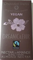 Chocolat blanc vegan