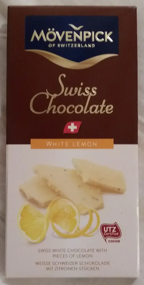Swiss Chocolate white lemon