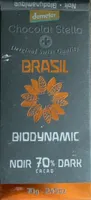 Chocolat Stella brasil biodynamic noir 70%