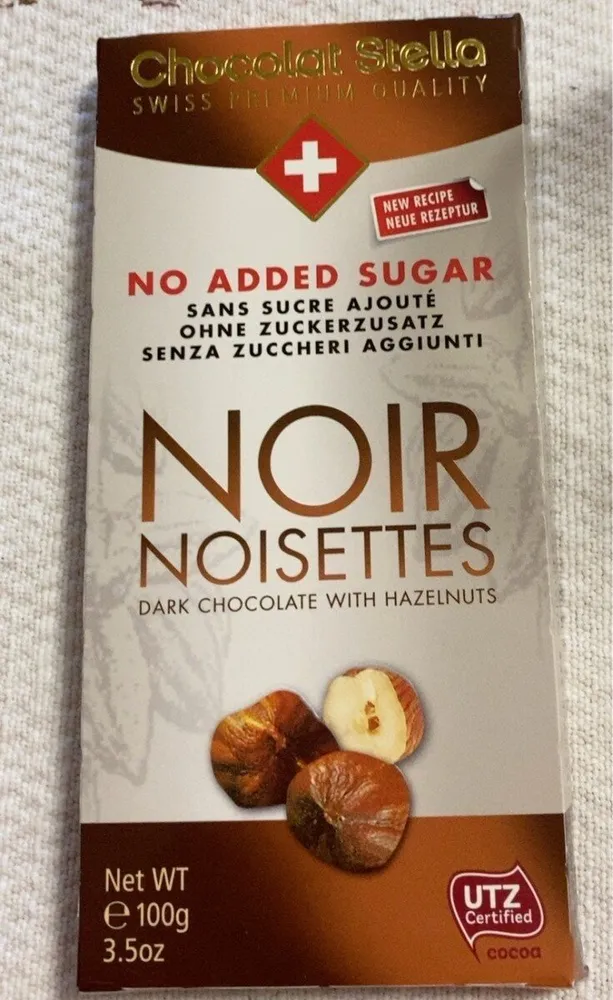 chocolat noir noisettes