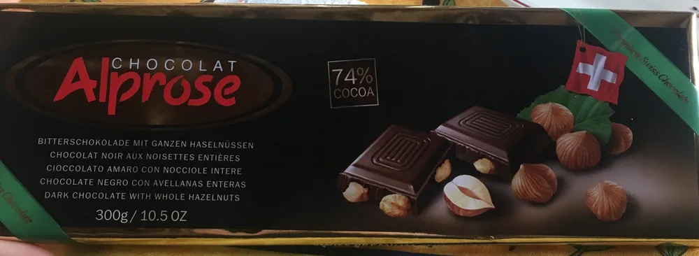 Tablette de chocolat noir