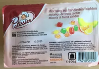 Mischung aus kandierten Früchten