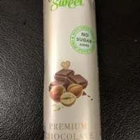 Stevia sweet premium chocolate bar