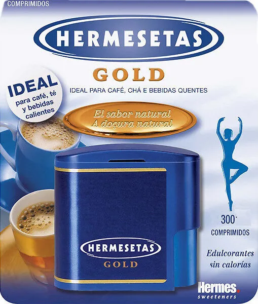 Gold edulcorante aspartamo dosificador comprimidos