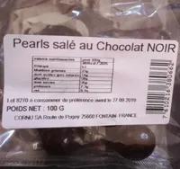 Pearls salé au chocolat noir