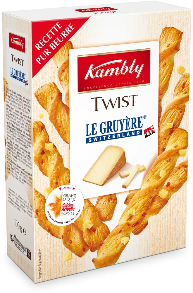 Twist au Gruyère AOP