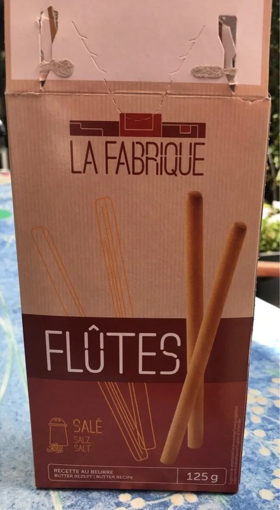 Flûtes au sel