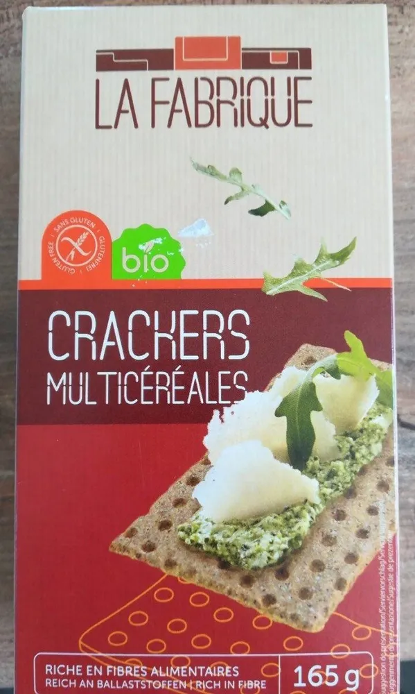 Crackers multicereales