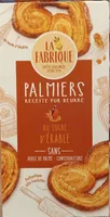 Palmiers au sucre d’erable