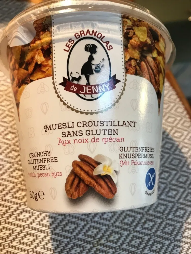 Muesli croustillant sans gluten - Noix de pecan