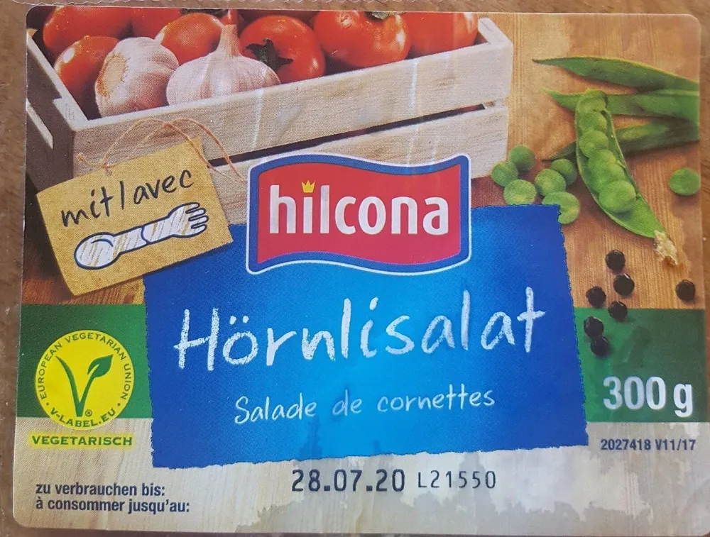 Salade de cornettes