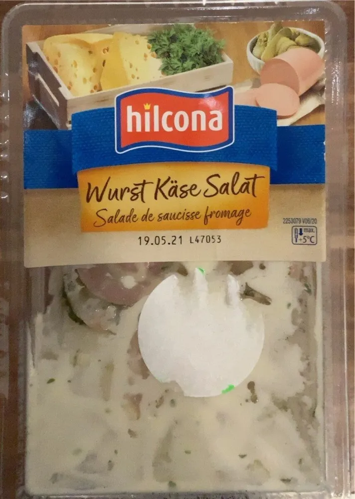 Salade de saucisse fromage
