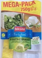 ALDI Hilcona Tortelloni, Ricotta E Spinaci 750g 3.29€ 1kg 4.39€