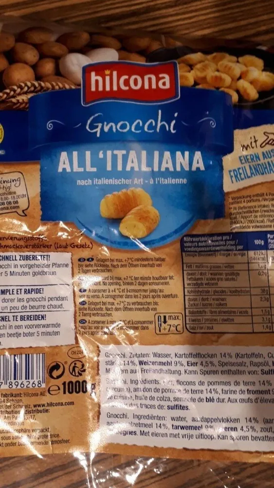 Gnocchi all'italiana