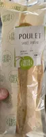 Sandwich mit pouletfleischerzeugnis