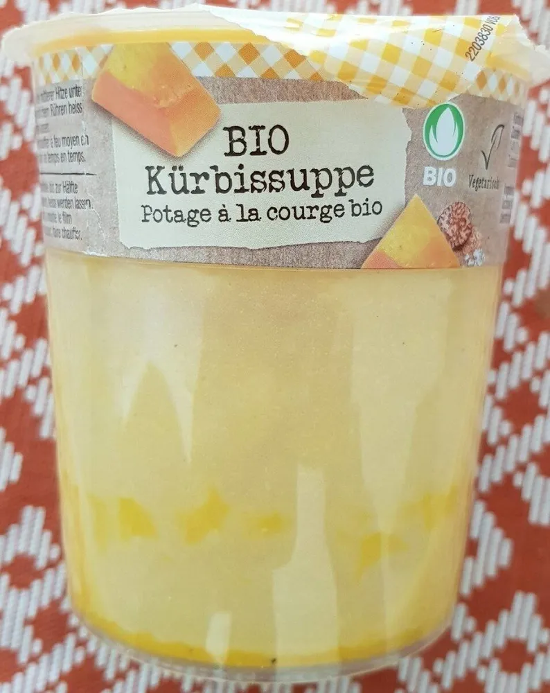 Potage à la Courge Bio