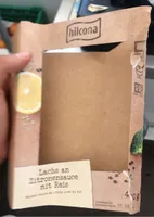 Saumon sauce au citron avec du riz