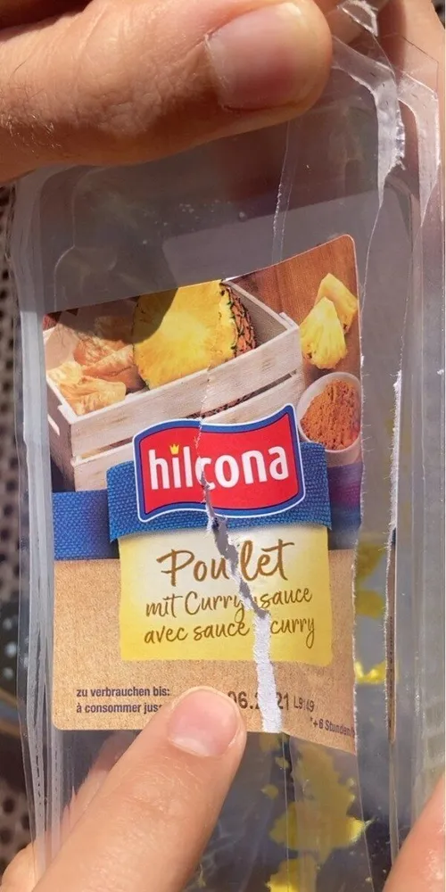 Poulet mit curry