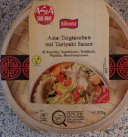 Asia-Teigtaschen mit Teriyaki Sauce