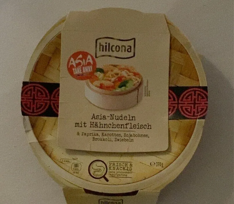Asia-Nudeln mit Hähnchenfleisch