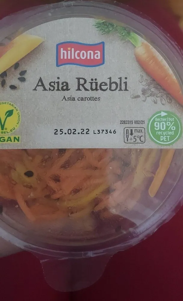 Asia carottes