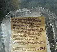 Bio Tofu nature