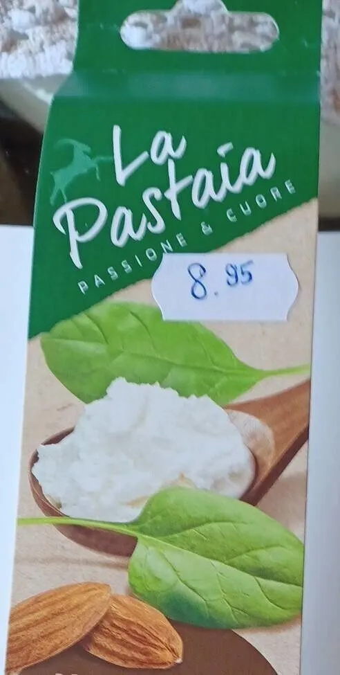 Ravioli mascarpone épinard amande