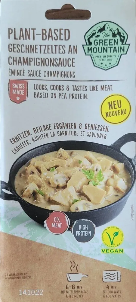 Émincés Sauce Champignons - Plant-based