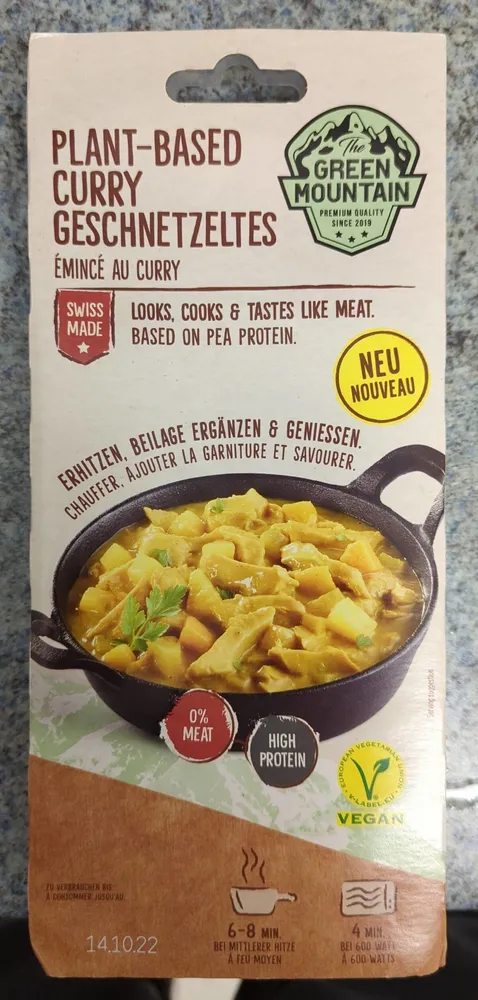 Plant Based Curry Geschnetzeltes