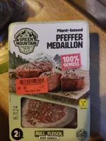 Plant-based Pfeffer Medaillon