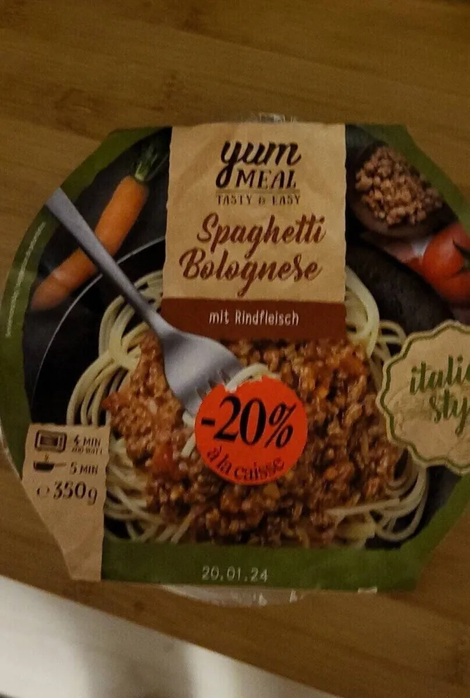 Spaghetti bolognese