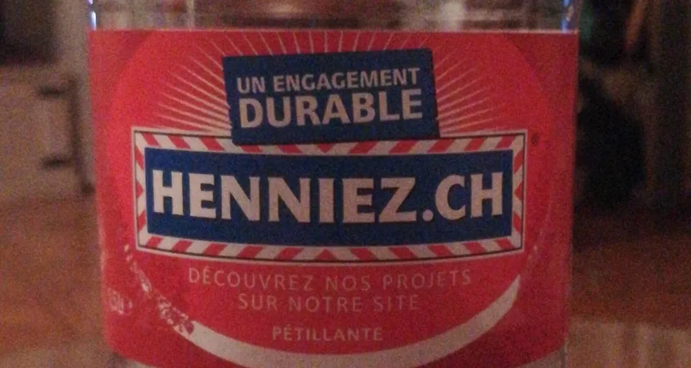 Henniez Gazeuse Rouge