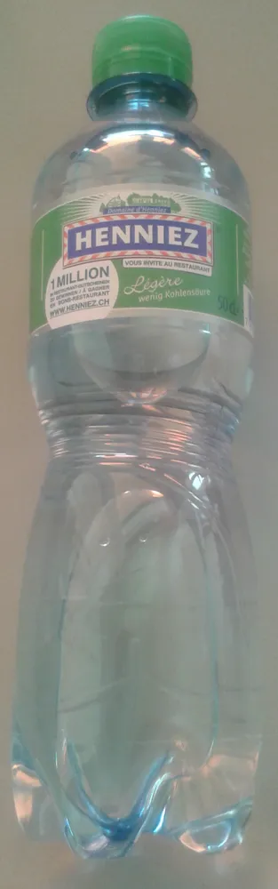 Henniez Mineralwasser Kohlensäure