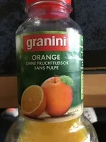 Orange sans pulpe