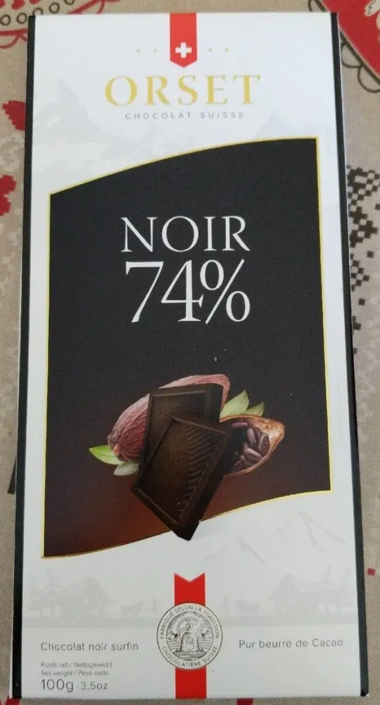 Chocolat Noir 74%