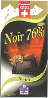 Noir 76% avec éclats de fèves de cacao