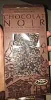 Chocolat noir aux eclats feves de cacao