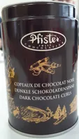 comeaux de chocolat noir