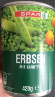 Erbsen mit Karotten