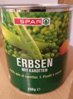 Erbsen mit Karotten