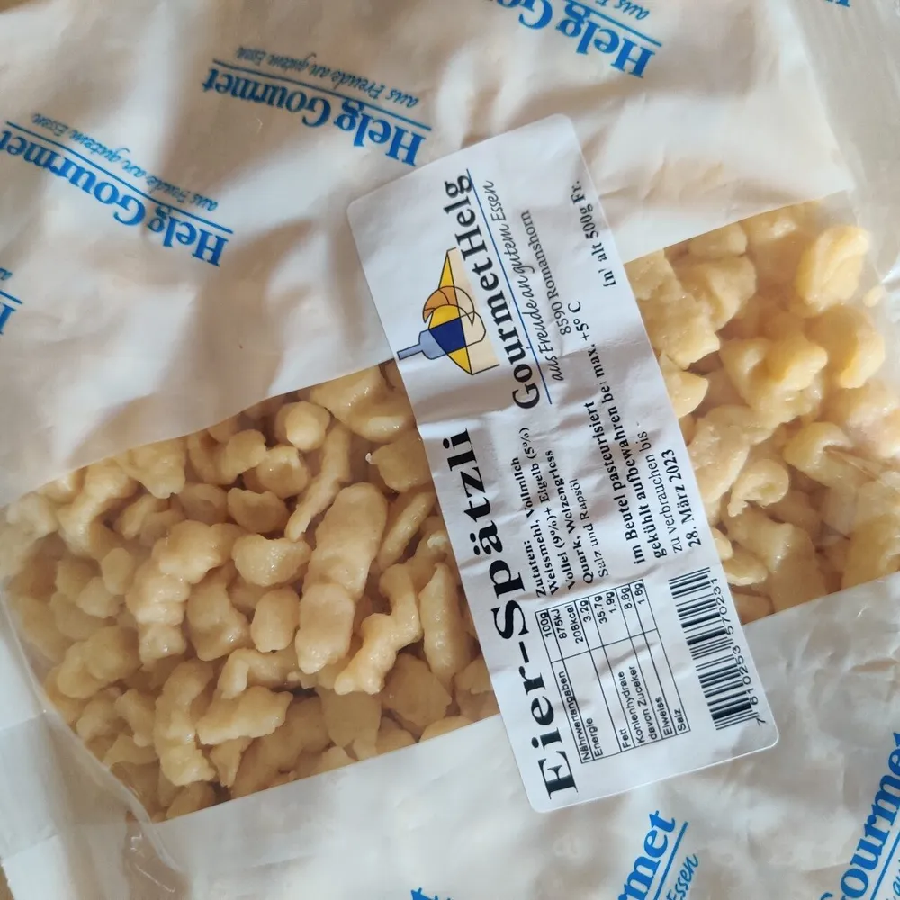 Eier-Spätzli
