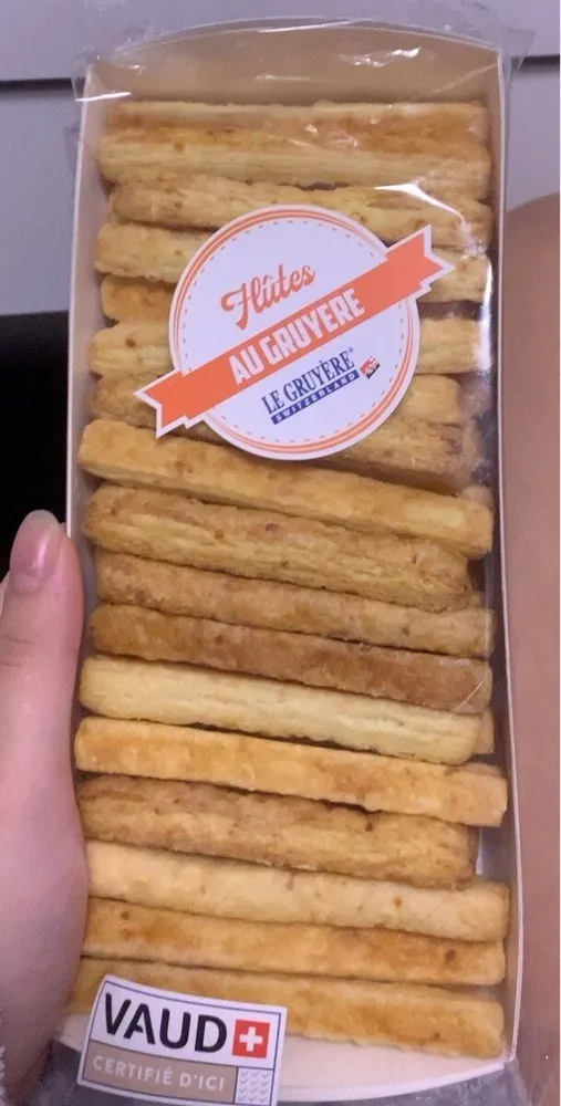 Flutes au Gruyere